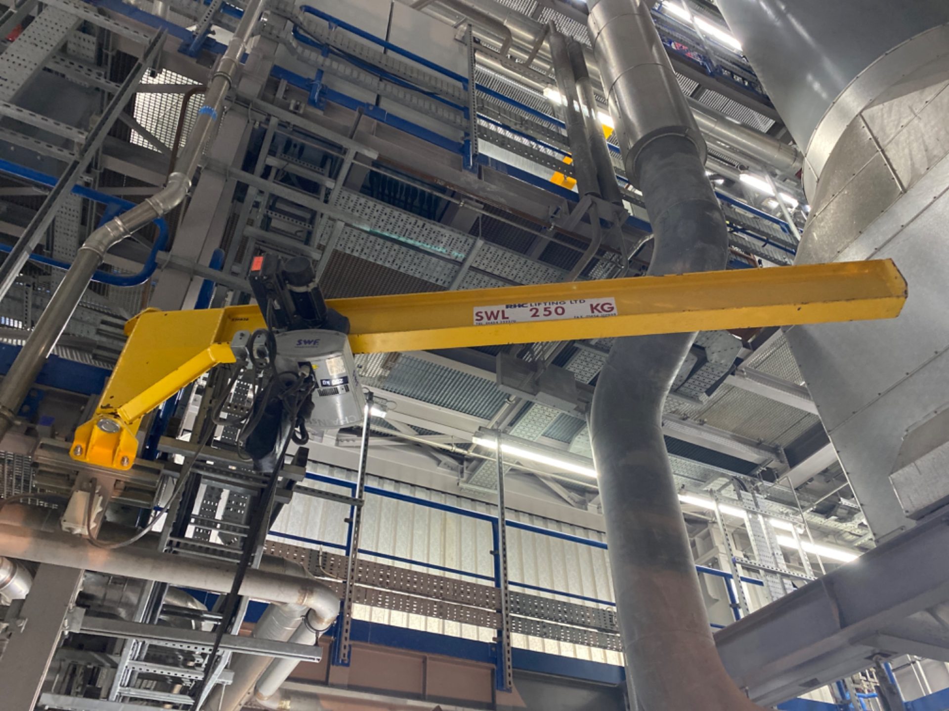 LOLER Inspection for Overhead Jib Cranes