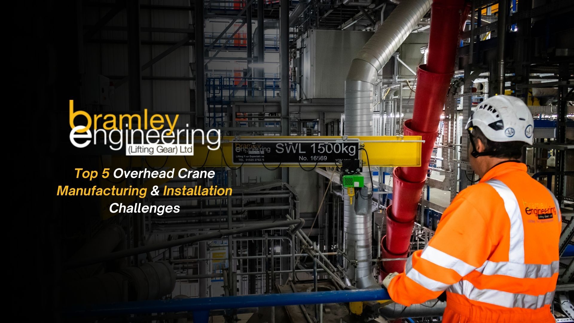 Top 5 Overhead Crane Manufacturing & Installation Challenges Blog Featured Image