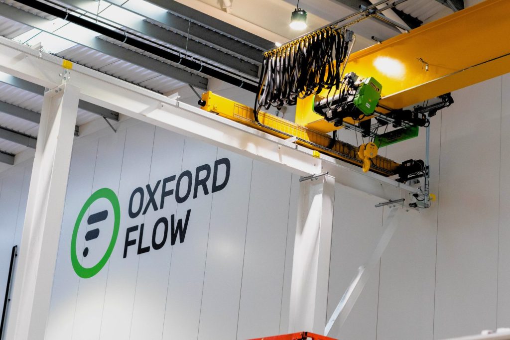Oxford Flow Oxfordshire 30m Overhead Travelling Crane Case Study Image